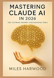 Portada de Mastering Claude AI in 2026: The Ultimate Prompt Engineering Bible for Writers, Entrepreneurs, and Knowledge Workers: From Zero to Published Book in Record Time Advanced Strategies