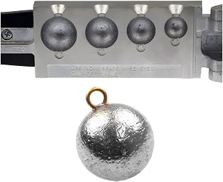 Do It Mold Cannon Ball Sinker Production 1oz, 2oz, 3oz, 4oz (4 Cavities) Do it Mold 3185 CB-4-AB