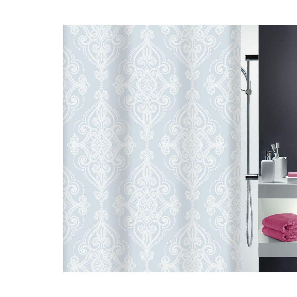 Spirella Rideau de Douche Polyester Rivoli 240x180cm Blanc