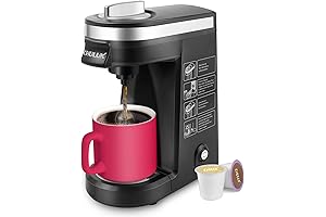 Keurig 220v Coffee Maker: Enjoy Brews from Capsules and Grounds