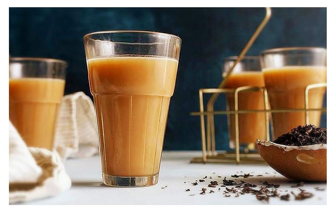 Invy Chai Glass Desi Cutting Chai Glasses (100Ml) Set Of 12 Roadside Dhaba Chai Tapri Tea Coffee Glass, 100 Milliliter 1