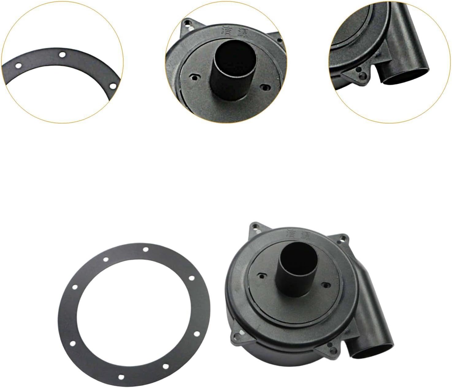 Cyclone Dust Collector, Cyclone Cover Accessories, Multi-function Dust Collector, Woodworking for Plaster Grinding, Type B