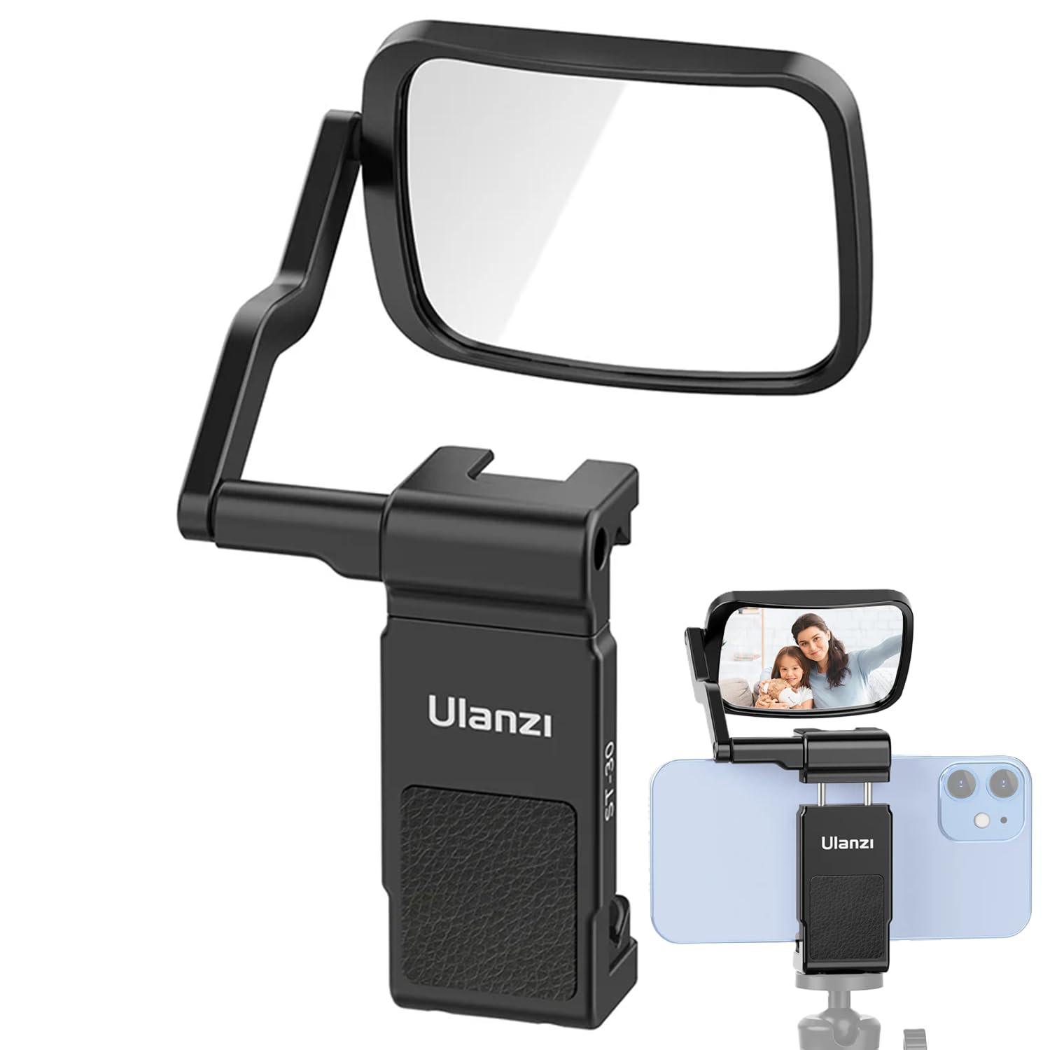 Amazon | Ulanzi 3003 Ulanzi ST-30 スマートフォン用クリップ(ミラー
