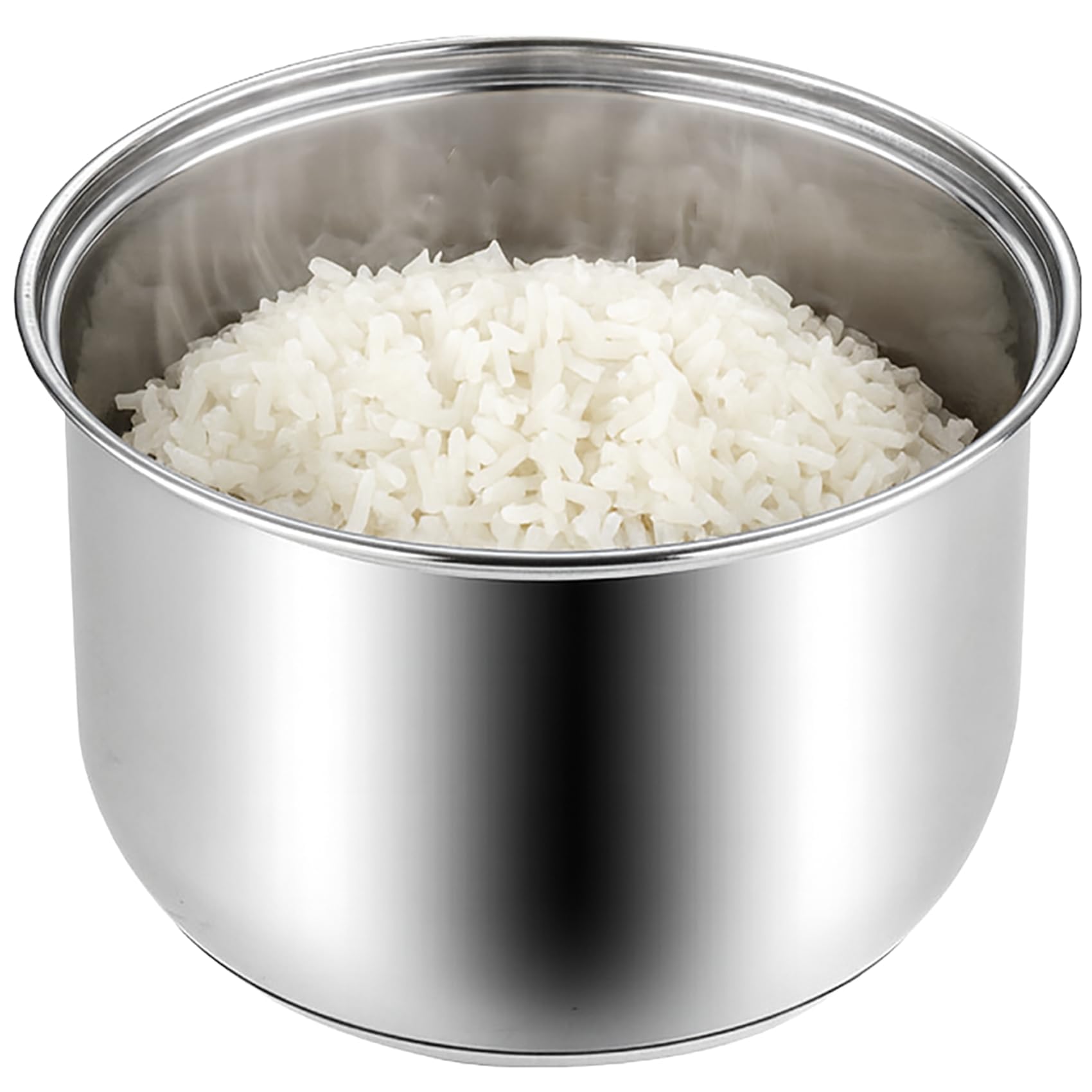 Photo 1 of Omoiyari Rice Cooker Inner Pot, 10-Cup, Stainless Steel