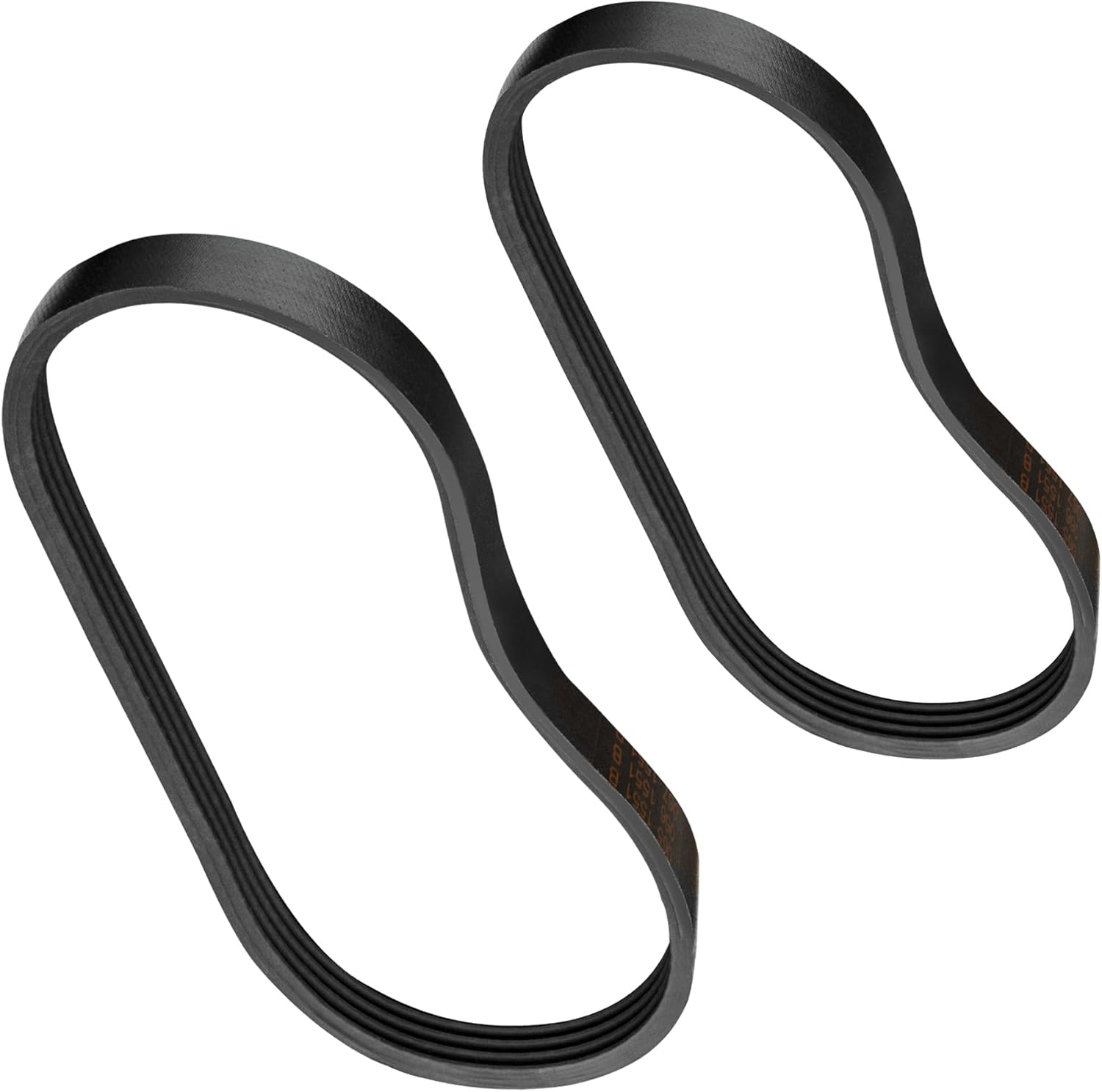 DRILL PRESS Drive Belt set of 2 Fits - JET DRILL PRESS JDP-15F - High Strength Rubber Belt - Replacement Drive Belt - Made In The USA!- Ribbed Drive Belt