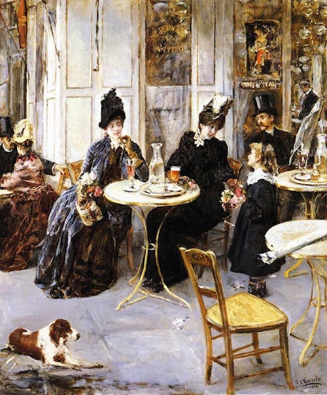 Peinture célèbre Leandro Ramon Garrido pour habiller un grand mur blanc
