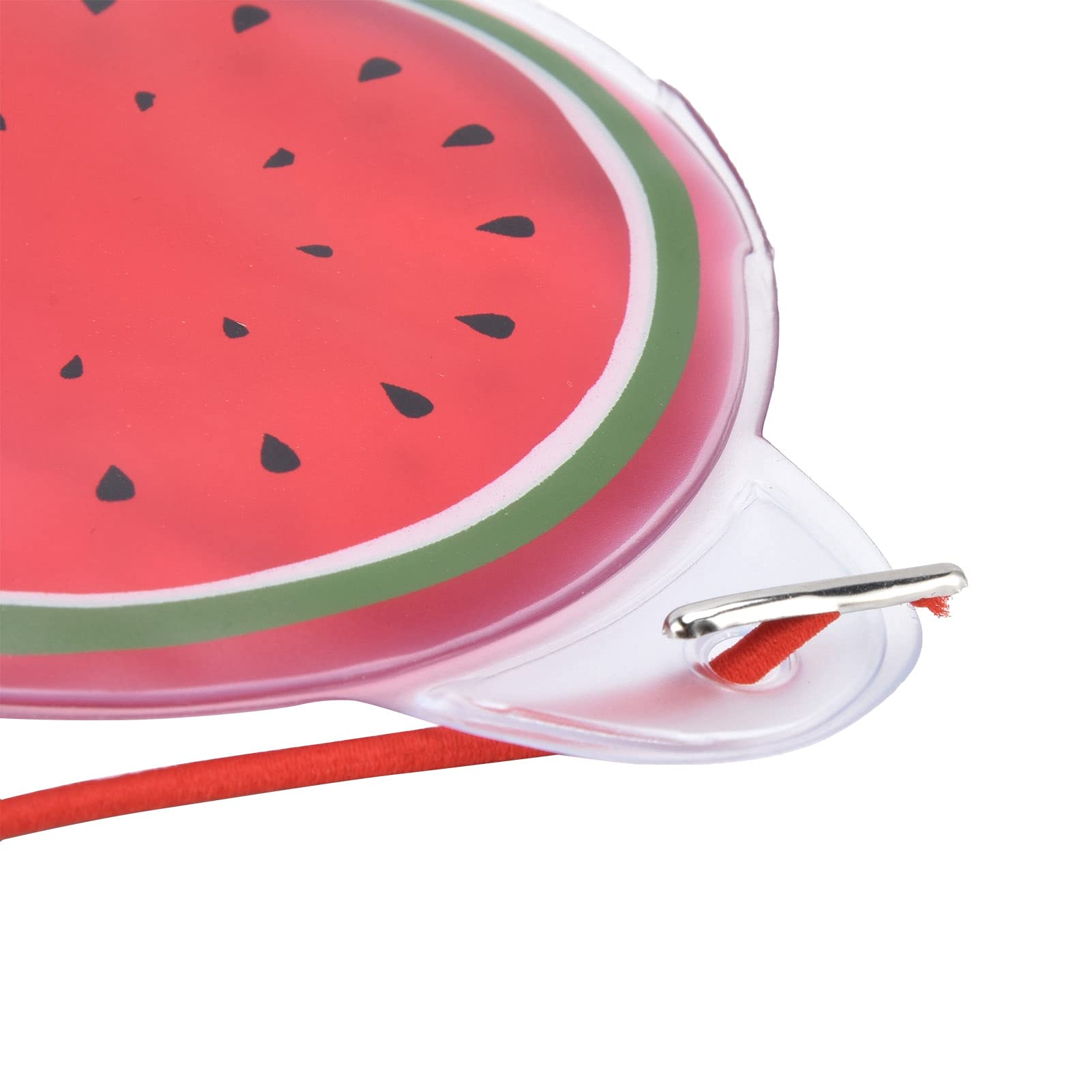 冷湿布アイパッチ、PVC+ジェルアイカバー疲労軽減フルーツ 目 ひんやり