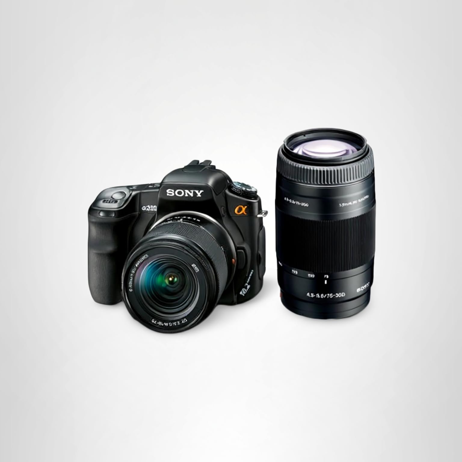SONY α200ダブルズームセットCCDセンサー搭載 18-55 55-200 Amazon | SONY デジタル一眼レフカメラ Wズームレンズキット α200