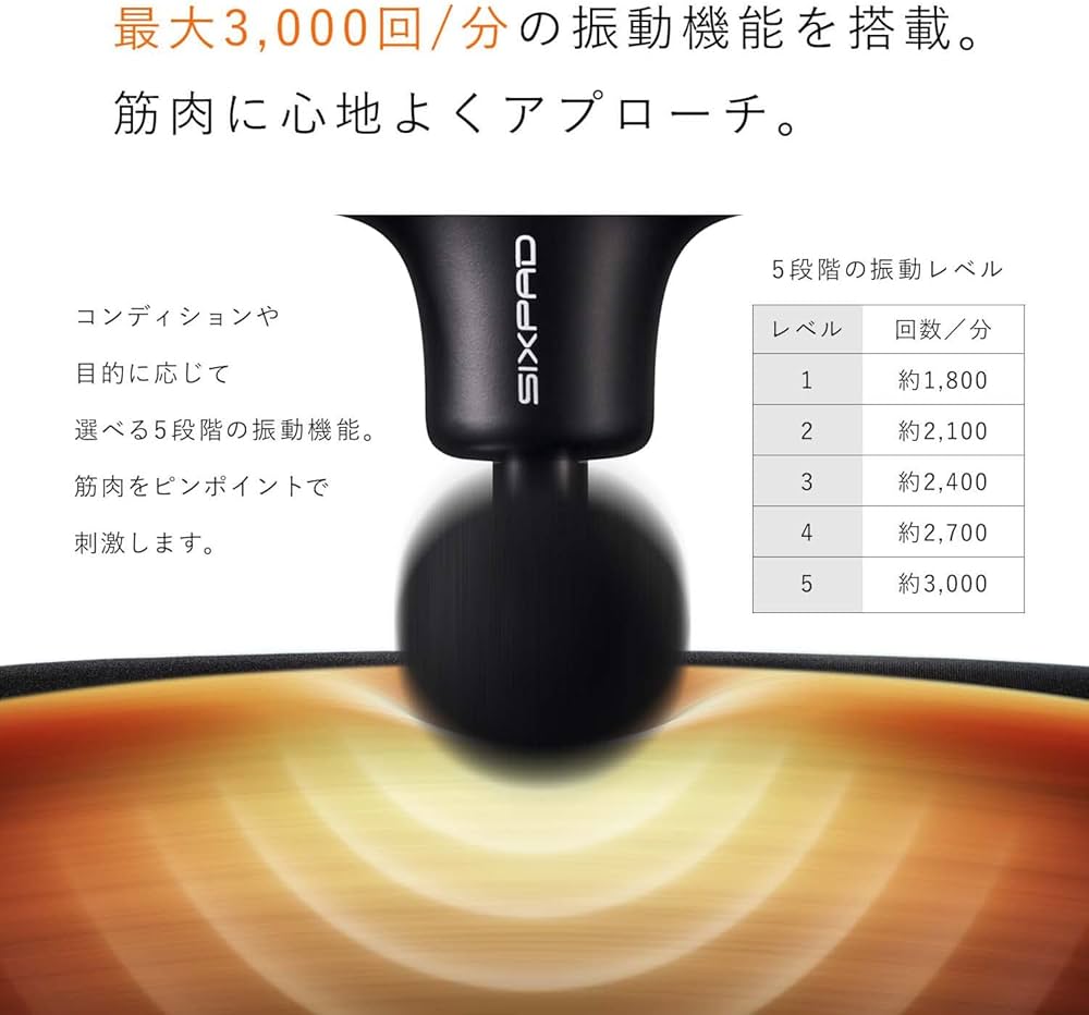 Amazon.co.jp: 【公式ストア限定】シックスパッド パワーガン/SIXPAD