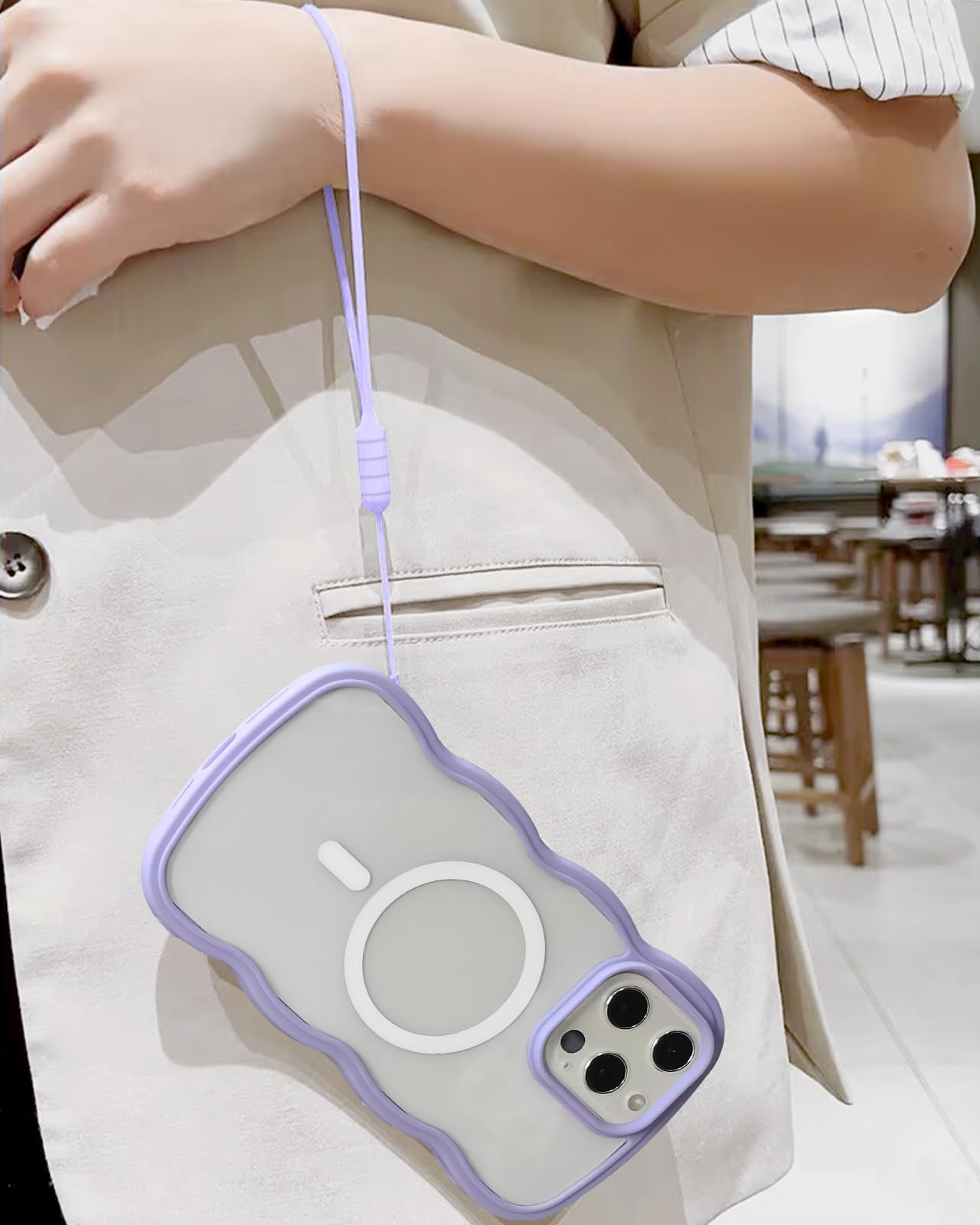 SGVAHY Funda Magnética Para IPhone 13, Funda Transparente Para