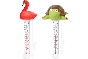 XY-WQ 2 Pack Floating Pool Thermometer: The Ultimate Dog Pool Essentials