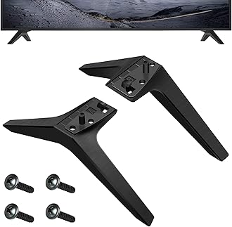 Stand for LG TV Legs Replacement, Universal Table Desk Pedestal TV Stand Base Pedestal Feet Compatible for LG TV with Screws Non-Slip Television Table Stand Base 49 59 55 60 65 Inch (49 50 55 Inch)