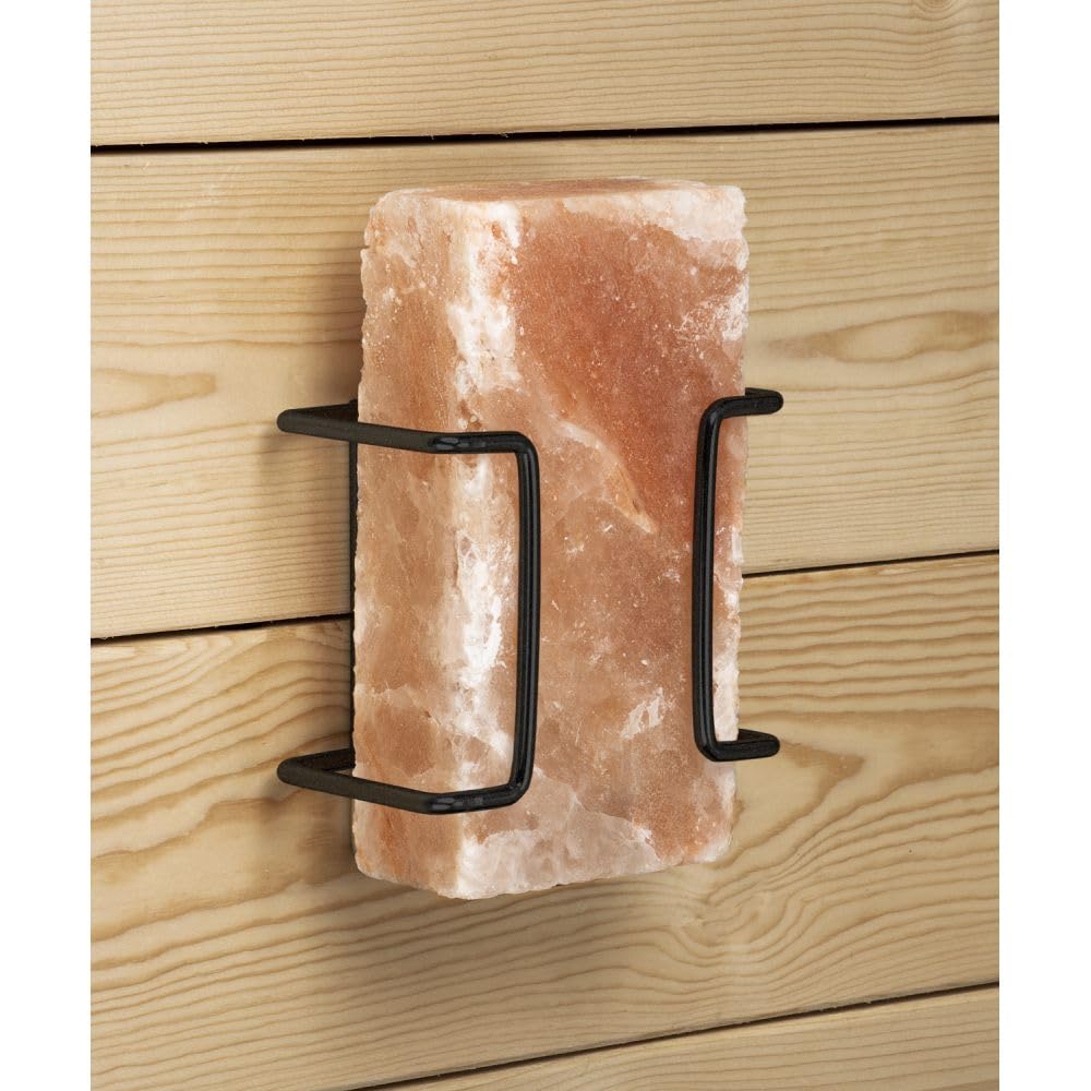 Deluxe Pc Salt Block Holder Black