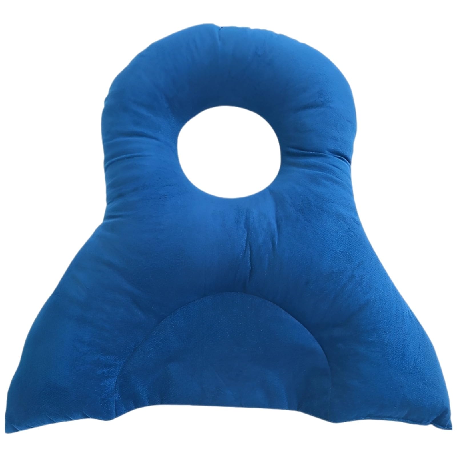 Packool Eye Surgery Prone Pillow for Retinal Detachment, Vitrectomy Recovery, Ergonomic Support, Less Pressure Face Down Pillow, Blue