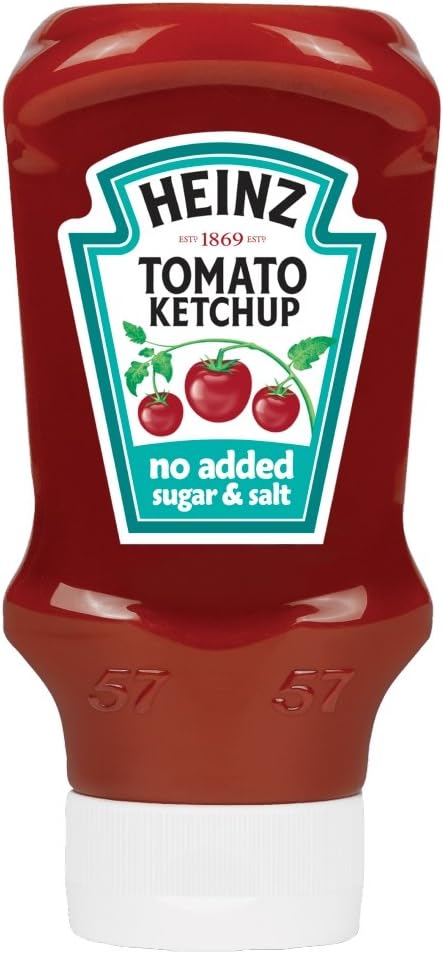 Heinz No Added Sugar Salt Tomato Ketchup 425g Amazoncouk Grocery