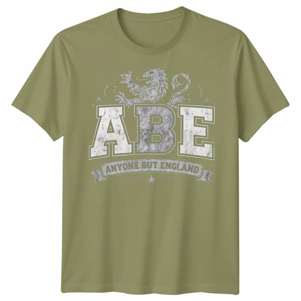 Abe Anyone But England Scotland Navy Tshirt Funny Antiengland Football Soccer Rugby Rivalry Fan Gift Tee Unisex Sizes Unisex 2XL