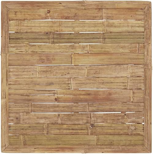 Miniatura 9 de vidaXL Juego de 2 muebles de patio para exteriores con cojines acolchados gruesos, material de bambú, ligero, diseño modular, color gris oscuro