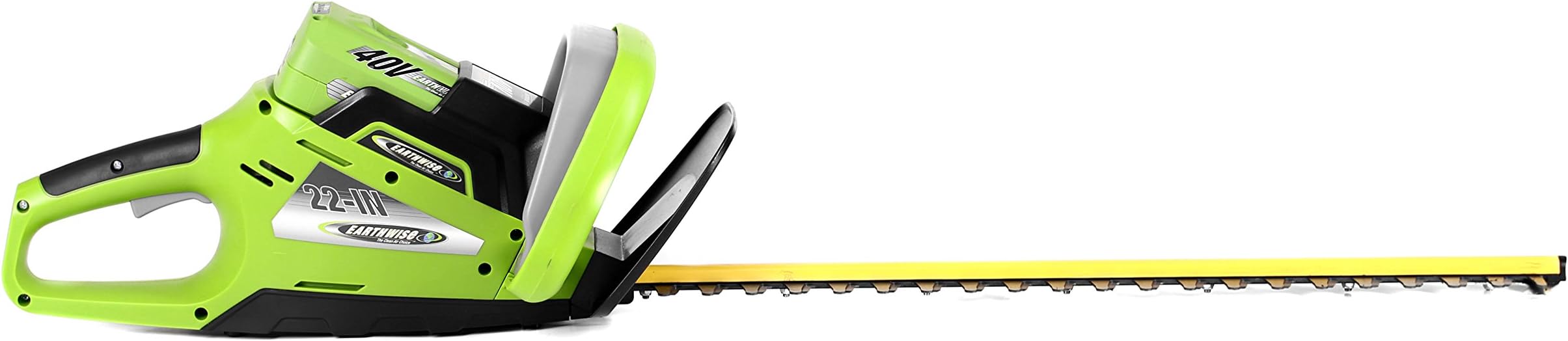 Earthwise Power Tools by ALM LHT14022 Hedge Trimmer, 22-Inch, 40-Volt Cordless, Green