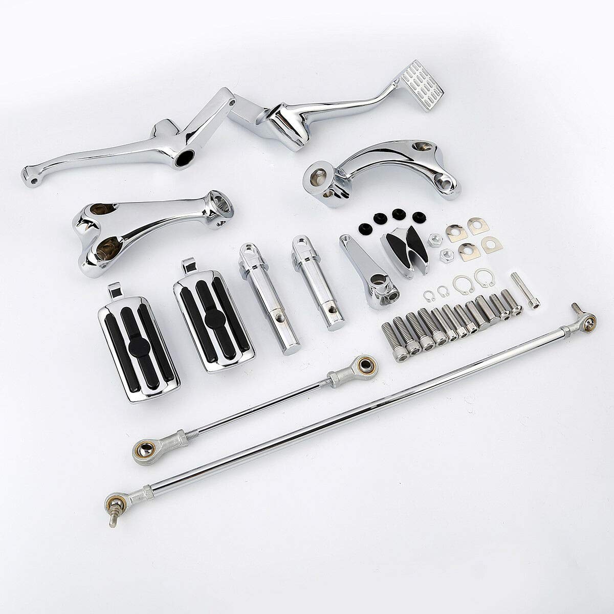 Forward Controls Pegs & Levers Kit For Harley Sportster 2004-2013 – Easy Bolt-On Upgrade
