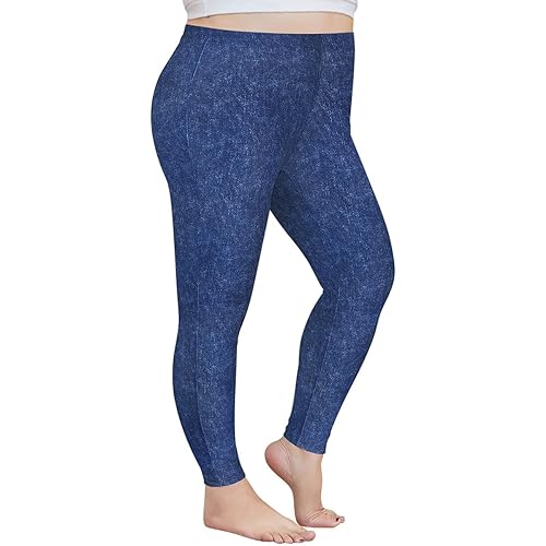 RITERA Plus Size Legging for Women Legging Pants Stretch Comfy Casual Tights Oversized Basic Full Length Legging