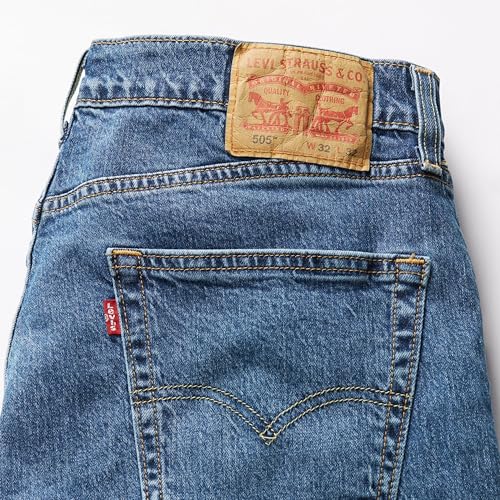 Levi's Herren 505 Regular Fit StraightJeans , Fremont Drop Shot, 36W / 30L – Ansicht 6