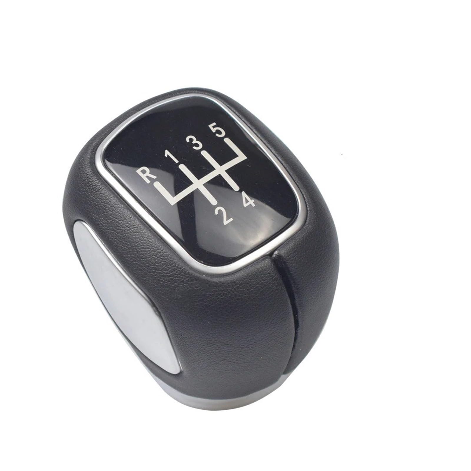 KUNYOS Leather Gear Knob for Chevrolet for Chevy Cruze 2009-2015 Car 5/6 Speed Manual Gear Shift Knob Head Ball Lever(5 Speed)