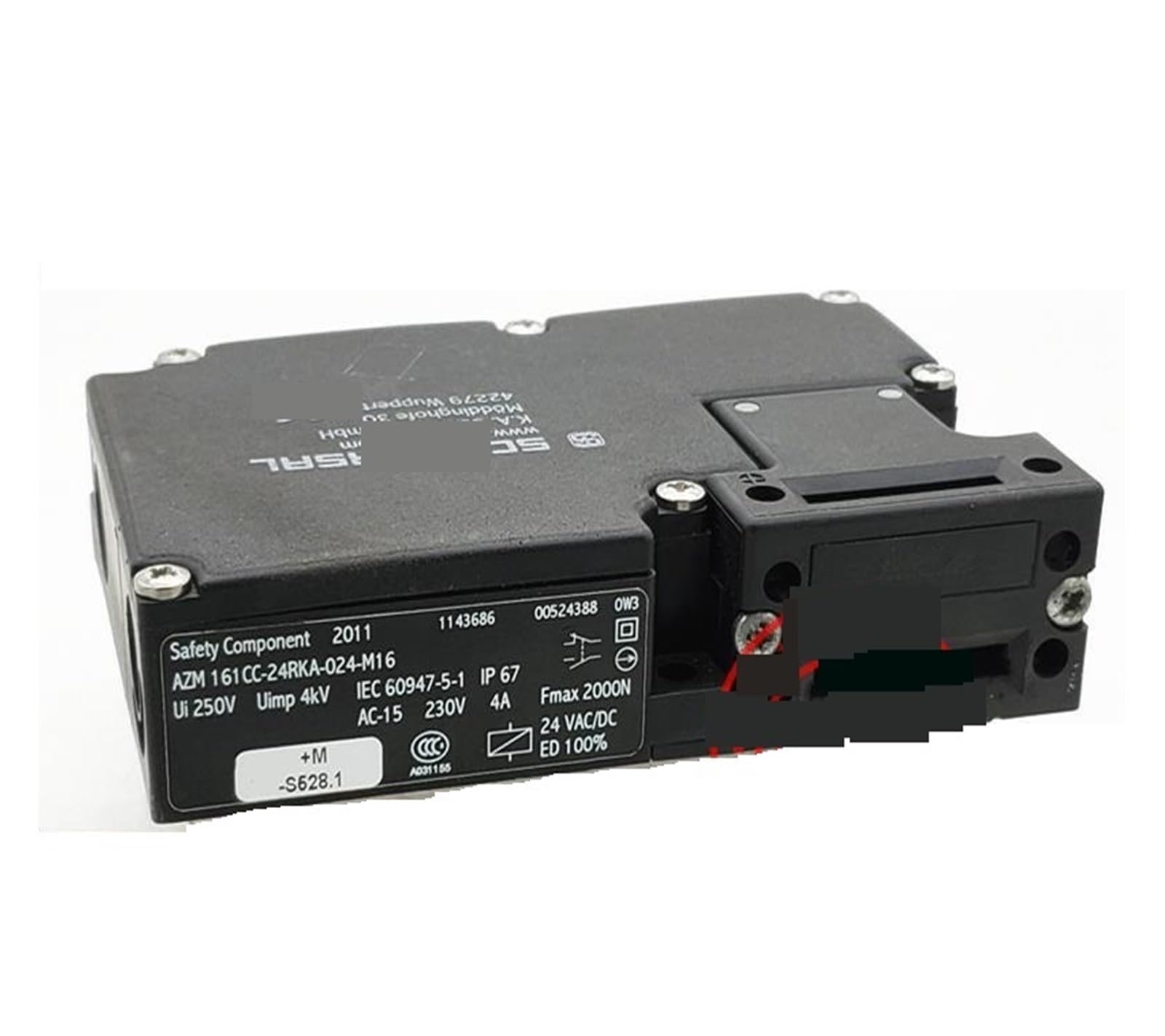 Interruptor de seguridad 161CC-24RKA-024-M16 Interruptor de bloqueo electromagnético de seguridad
