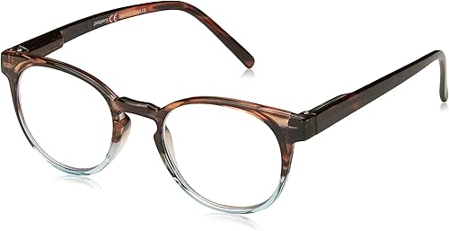 Peepers by PeeperSpecs Dynomite - Gafas de lectura redondas con bloqueo de luz azul