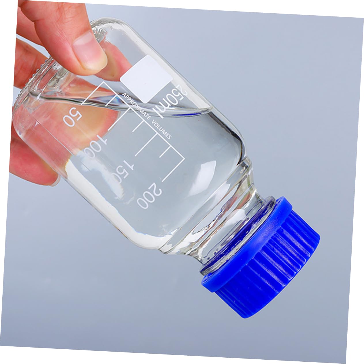 VALICLUD 2stücke Glasflaschen mit Bügelverschluss Kleine Probenflaschen Laborglasbehälter Verschließbare Aufbewahrungsglasflaschen Transparente Fläschchen für Reagenzien