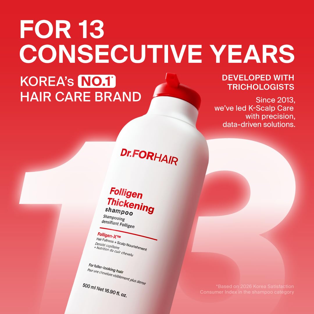 Amazon.com: Dr.FORHAIR Folligen Thickening Shampoo 2.4 oz | Biotin