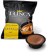 Trinca Caffè – 100 Capsules Compatible for Lavazza®* A Modo Mio®* – Creamy Blend