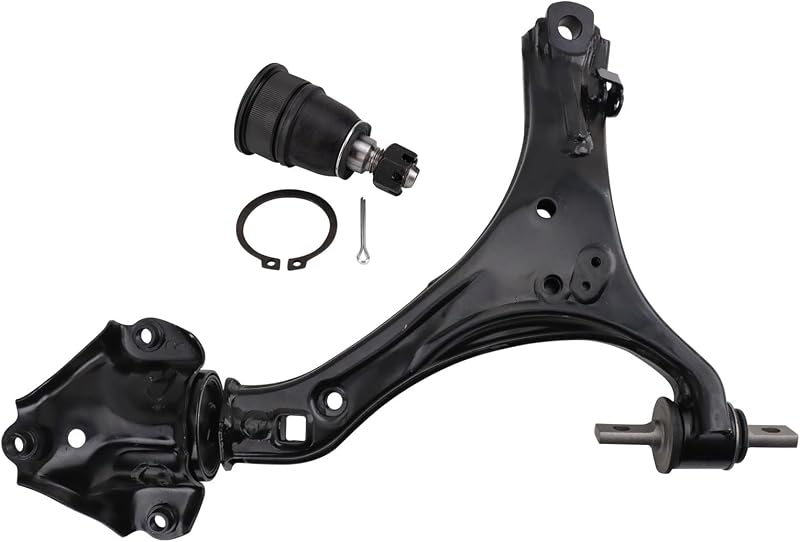 Kit de braço de controle inferior dianteiro esquerdo com junta esférica TRQ para Honda Accord 2013–2017 – 2 peças