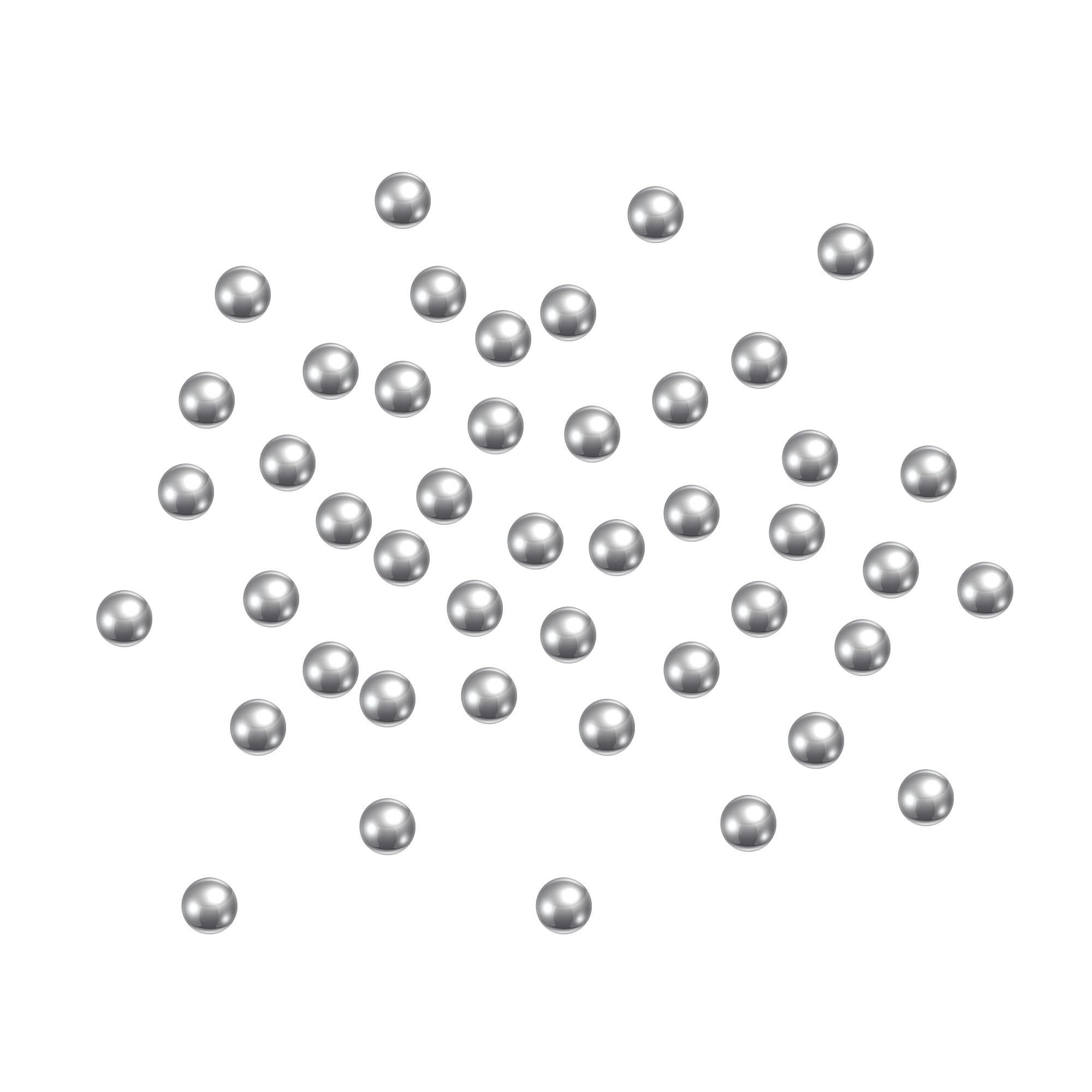 Lot De 10 Billes Roulement 10mm 440C Acier Inoxydable G25 Précision - Sourcing Map