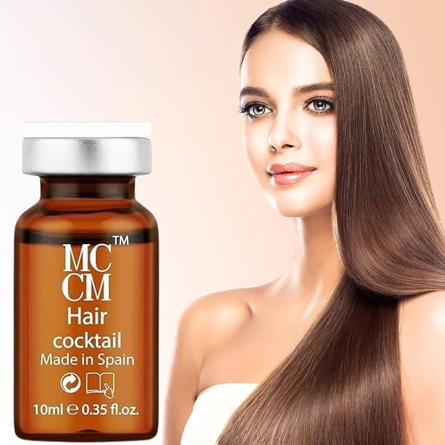 Spain made MCCM Hair cocktail solution | Hair Cocktail MCCM 1 X10 Ml Vial by cosderma