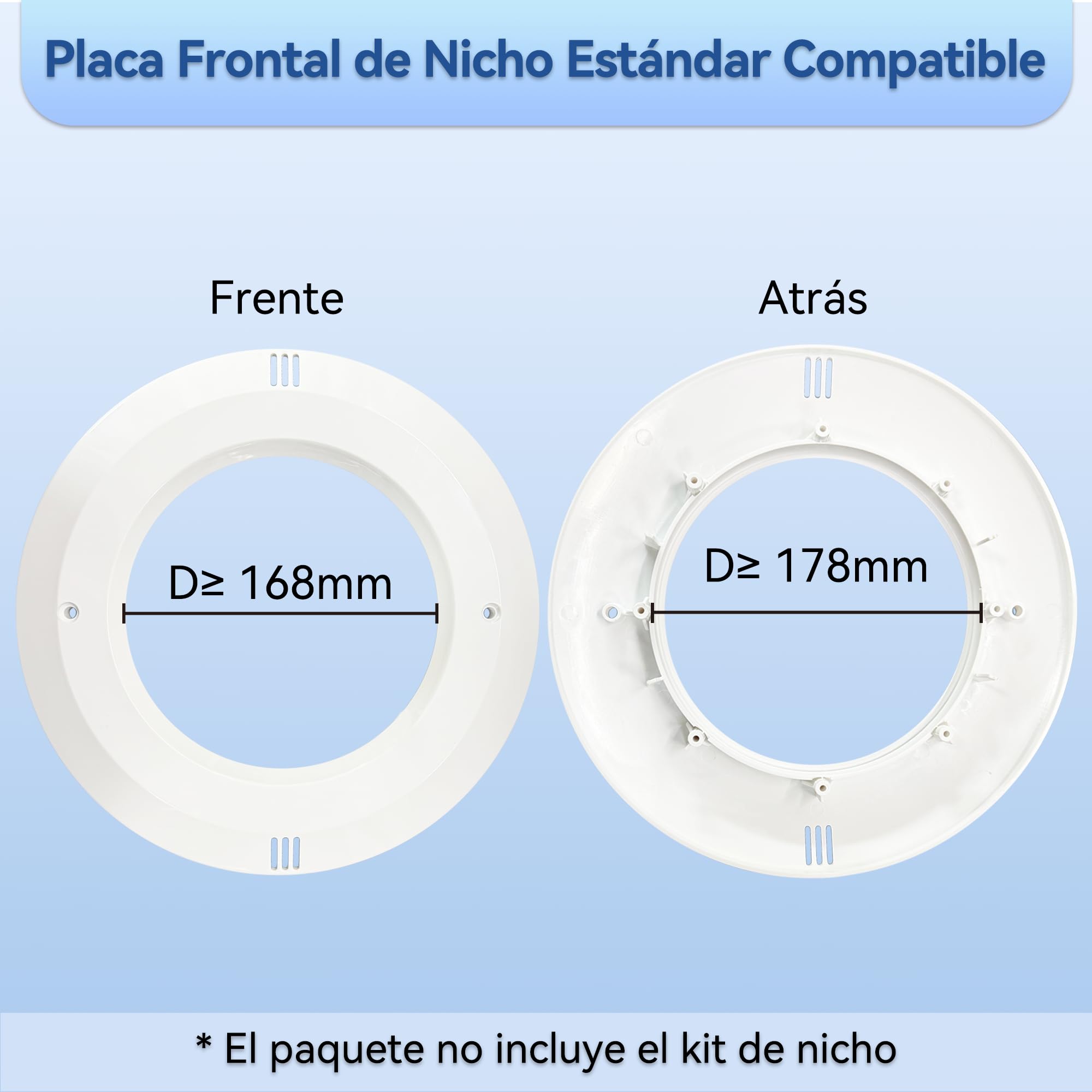LyLmLe Foco LED Piscina Relleno de Resin, 35W PAR56 Lámpara Piscina RGB Regulable Multicolor Sincronizada LED Bombilla con Remoto, Ángulo de Haz de 140 °,IP68 Impermeable, 12V AC(2 Focos)