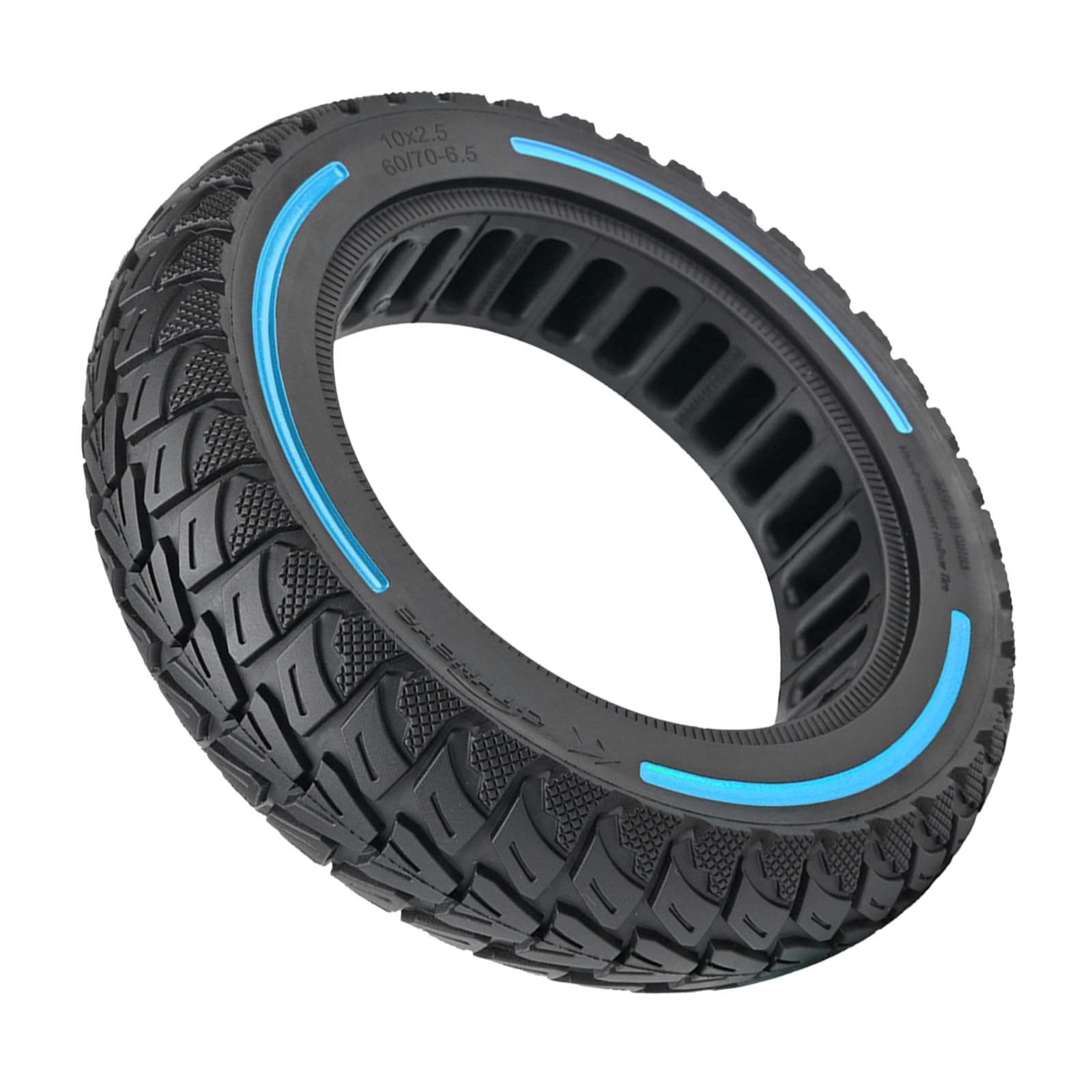 2 Stück Vollgummireifen für Ninebot G30/G30d/G30e/G30lp/G30 Max 10x2.5 Zoll Ersatzreifen 60/70-6.5 E Scooter Solid Reifen E Scooter Reifen 10 Zoll