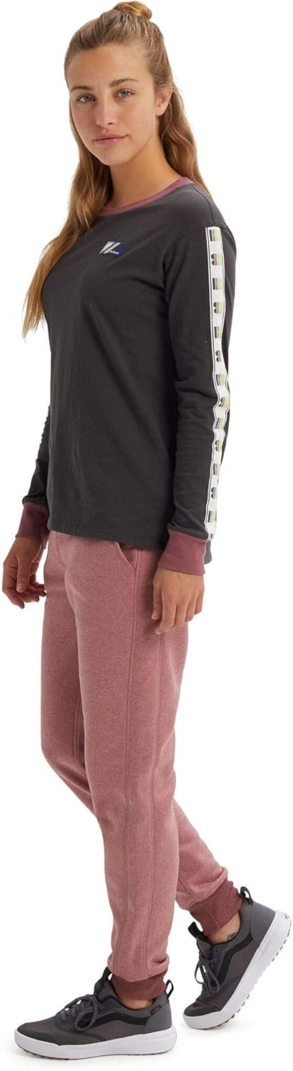Burton Women's Bel Mar Long Sleeve T-Shirt Large Phantom