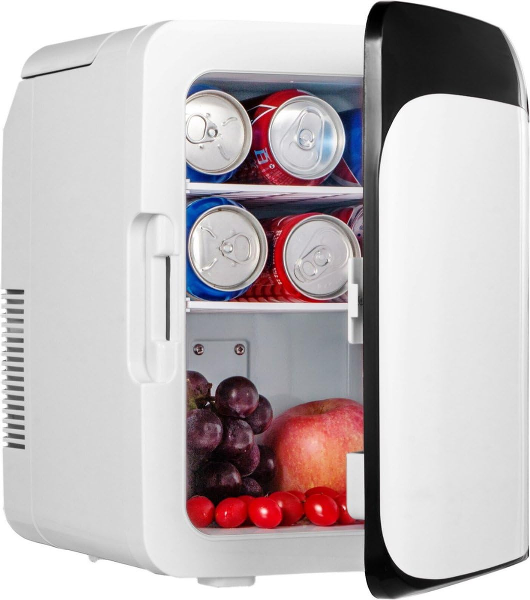 LooMar Minibar - Minibar Réfrigérateur - Petit Réfrigérateur Capacité 10L - Mini Réfrigérateur Bar Modèle - Blanc