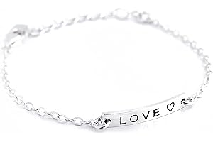 Personalized Sterling Silver Baby Bar Bracelet: Treasured Keepsake for Precious Little Ones