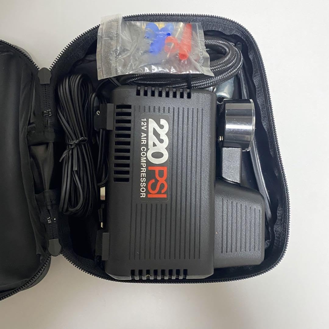 エアコンプレッサー Amazon | ヤナセ エアーコンプレッサー F-15 DC12V 755NJ | エア