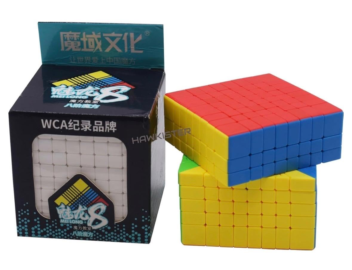 MoYu MFJS Meilong 8X8 Stickerless Speed Cube (Mofang Jiaoshi), 70Mm Size, for Kid-image-49