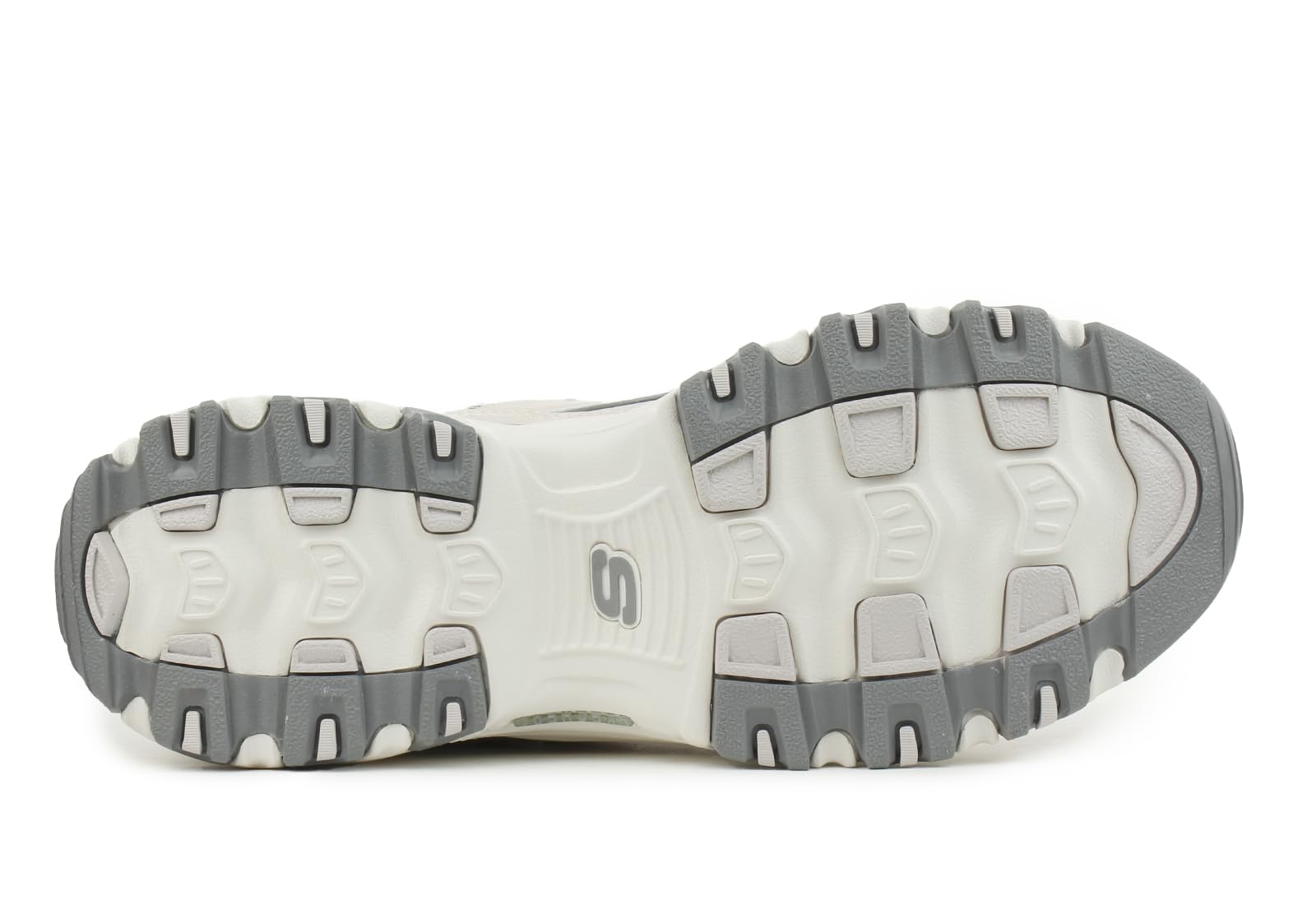 Skechers D'Lites-Chromatic - Sneaker da Donna, Colore Beige, Comodi, Sportivi, per Il Tempo Libero, Eleganti, EU 38,5
