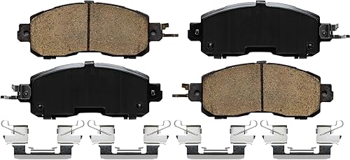 Miniatura 189 de Detroit Axle - Pastillas de Freno Delantero para Ford Fusion Lincoln MKZ Zephyr Mercury Milan Mazda 6, Pastillas de Freno Cerámica Reemplazo