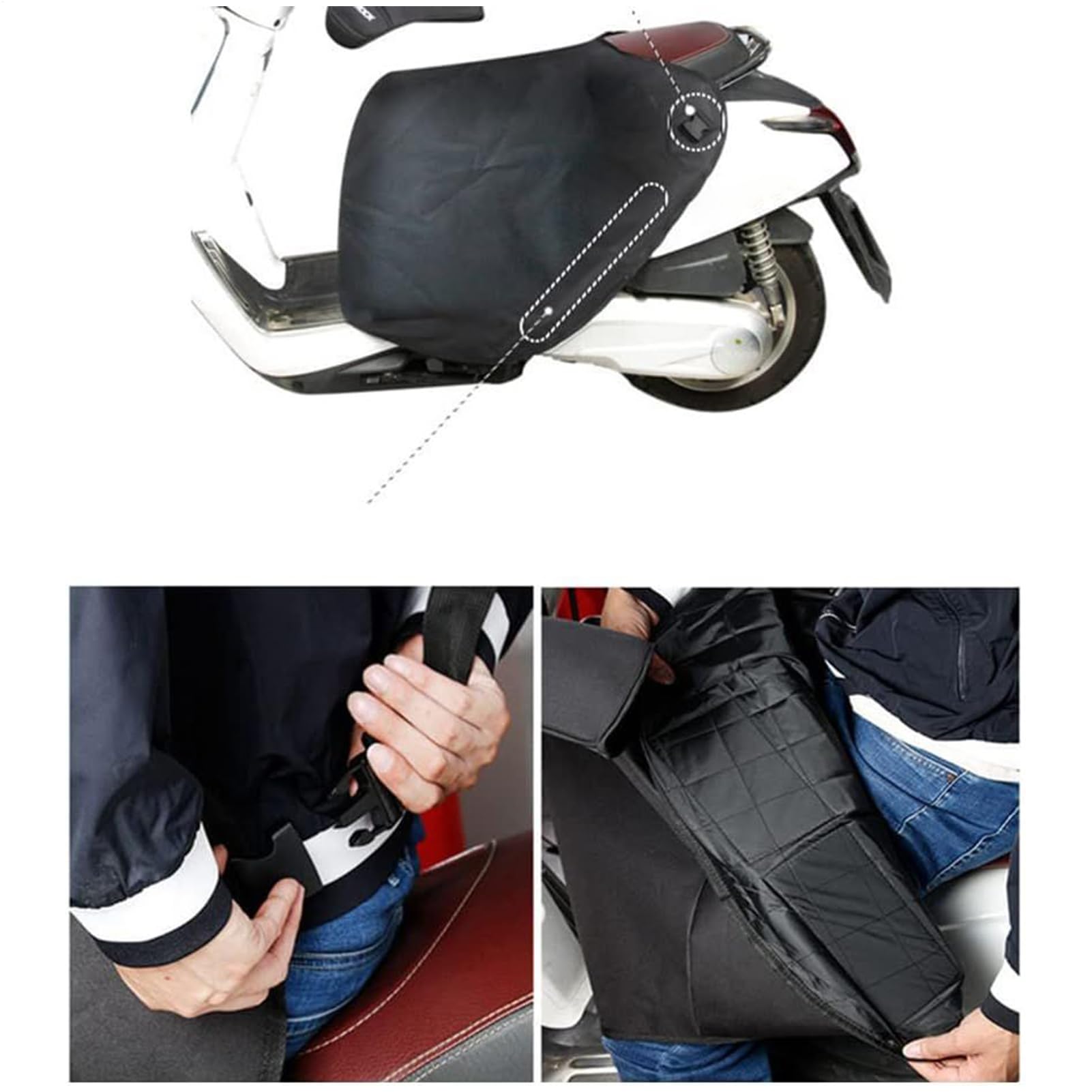 Protection Des Jambes Pour Scooter Couverture Thermique Jambe De Cyclisme
