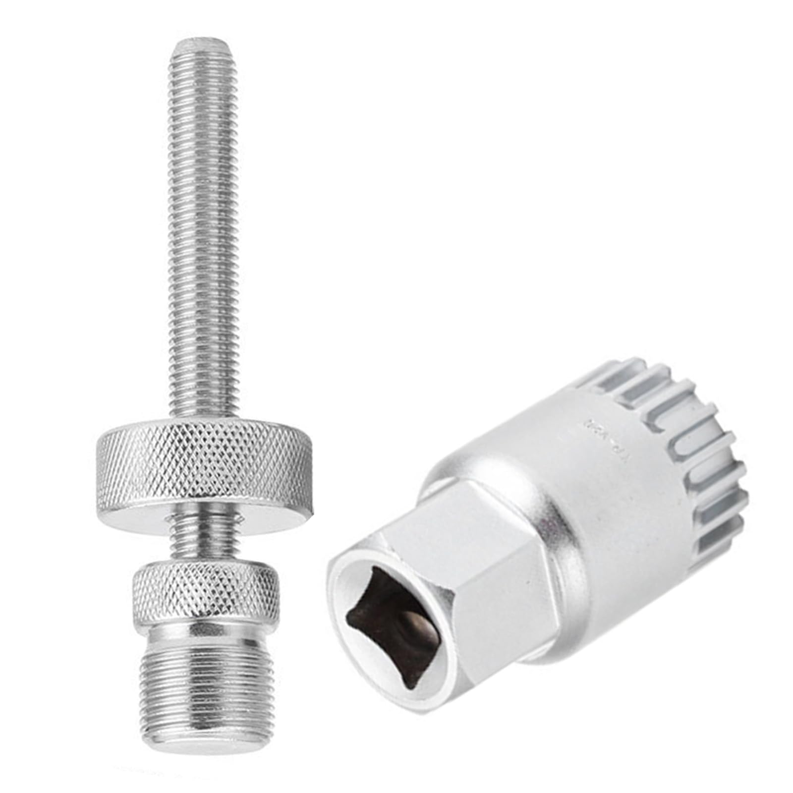 Zbiianxer Bottom Bracket Sleev Bicycles Spanner Wheel Puller Removal Tool Bicycles Bottom Bracket Remover 20 Teeth Square Hole Spline Repair Wrench Bike Wheel Puller Removal Tool