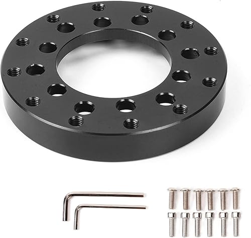 Kit de modificación de anillo de repuesto para volante PCD de 2.756 in para Logitech G25 G27 G920 Adaptador de rueda Sparco Momo