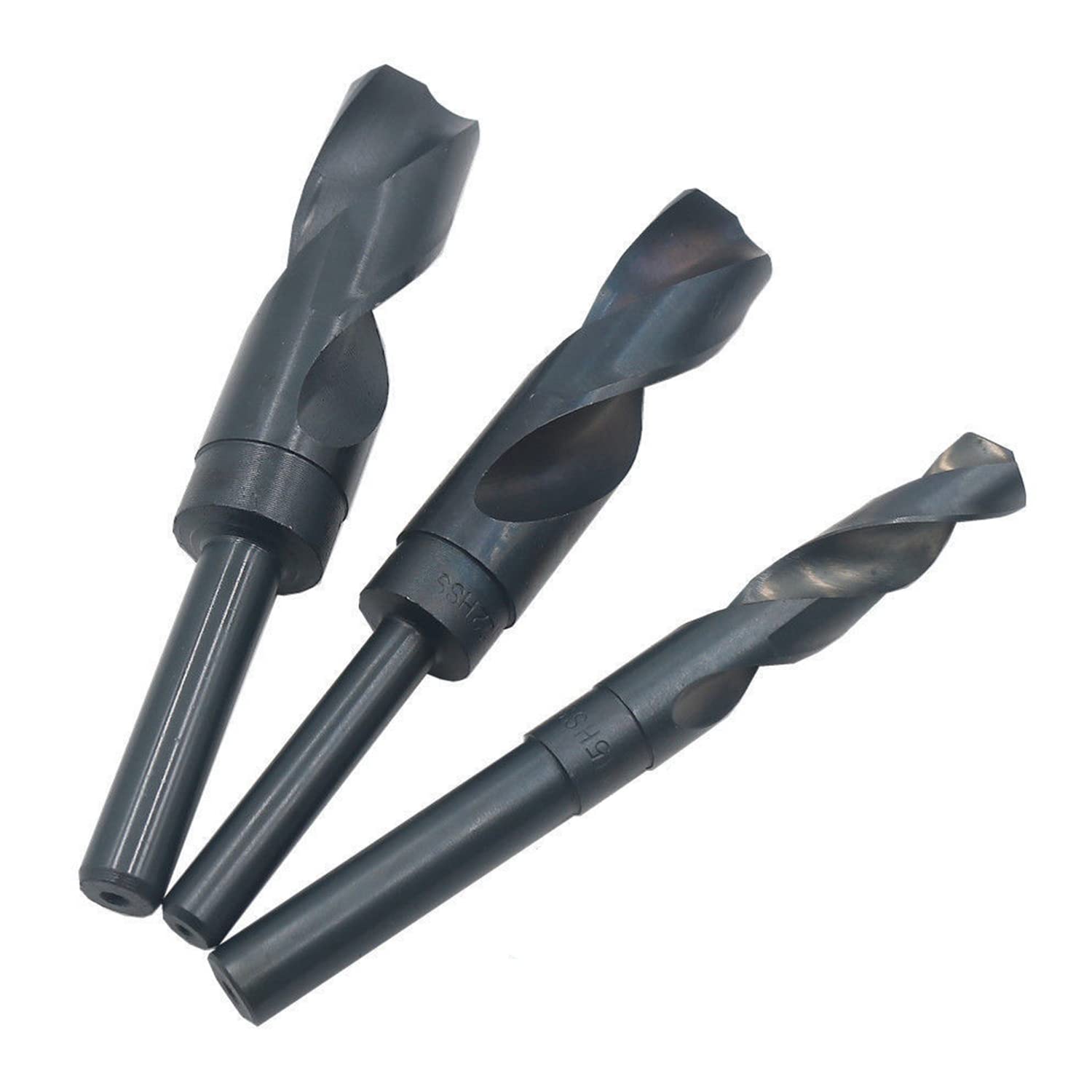 HSS Girar Brocas - 28mm Reducido Vástago Acero de alta velocidad 9341 1/2 Inch Espiral/Banco Broca Abridor DIY Herramienta para Acero inoxidable/hierro/cobre/aluminio/madera/plástico