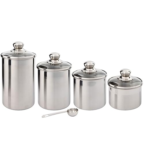 Small Metal Tea Coffee Sugar Storage Containers
