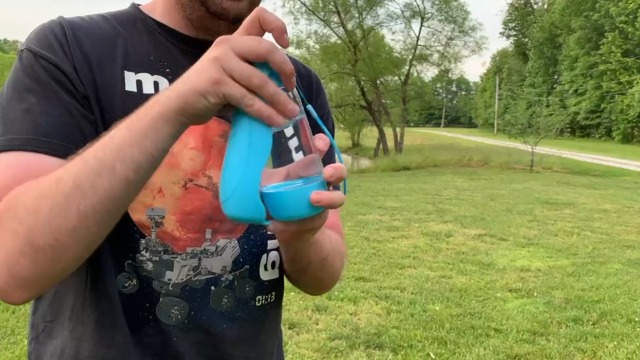 UPSKY Dog Water Bottle Portable Foldable Dog Water Dispenser with Drinking and Feeding Function Lightweight Dog Travel… - Image 7