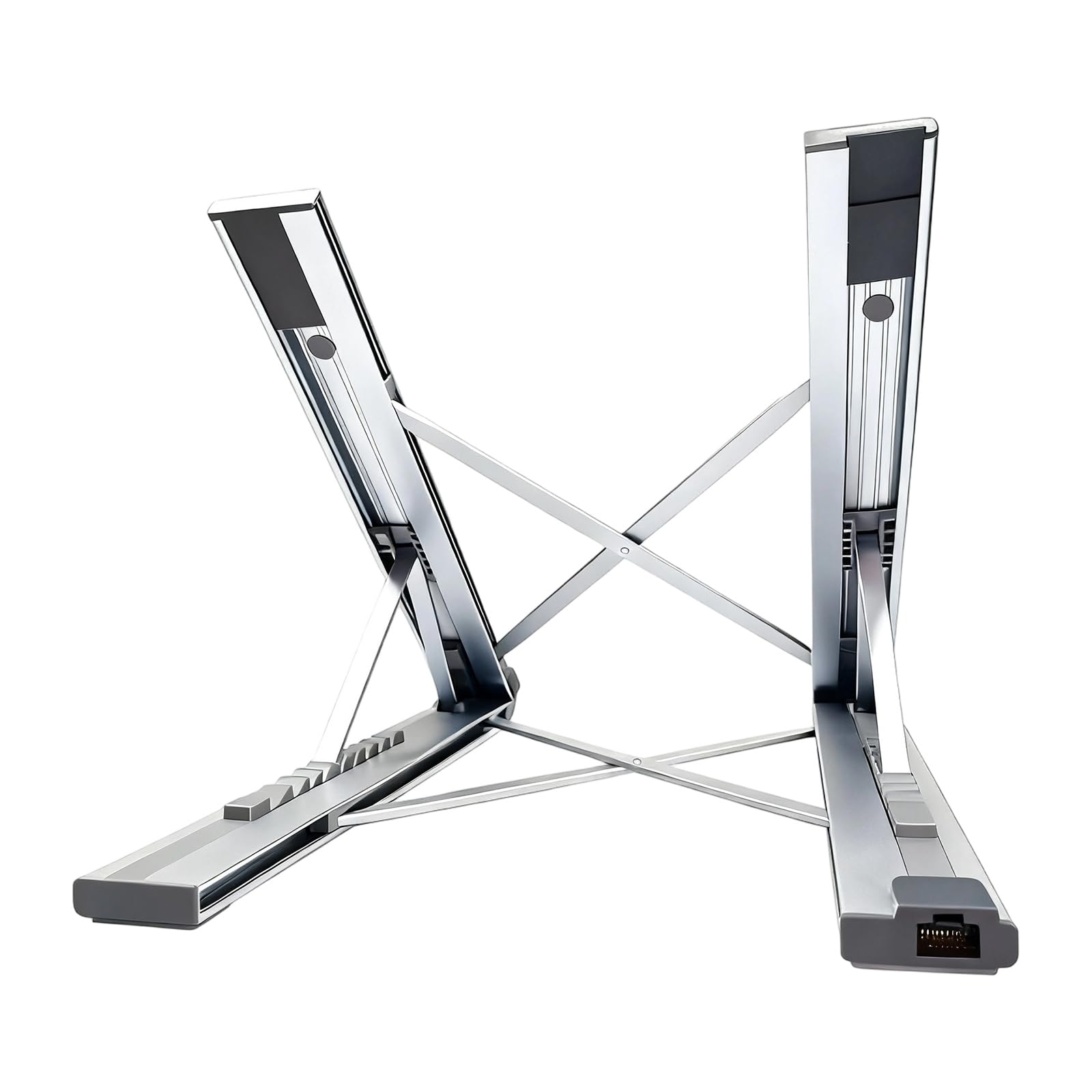 Hub multiporte in alluminio di tipo C con lettore di schede di ricarica da 100 WPD e supporto per notebook regolabile Hub USB C con supporto
